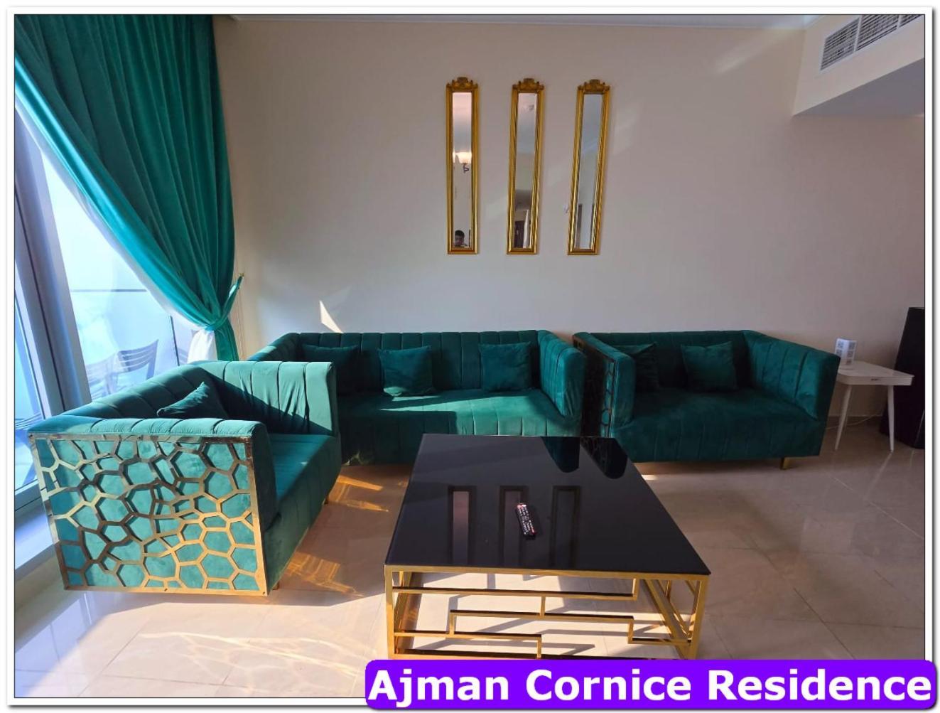 Skyline High Beach 2 Bedroom Apartment 阿吉曼 外观 照片