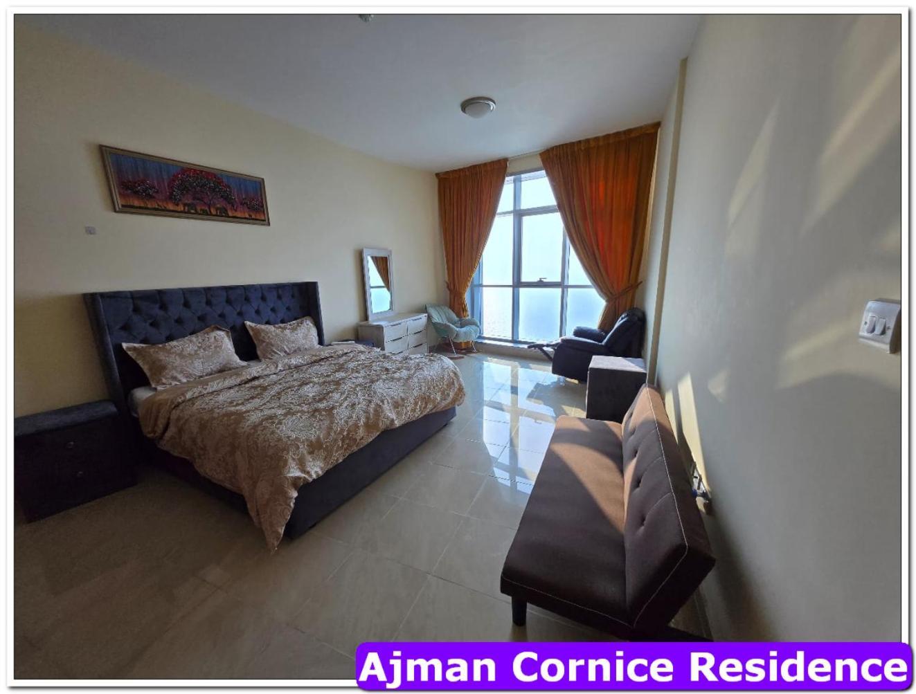 Skyline High Beach 2 Bedroom Apartment 阿吉曼 外观 照片